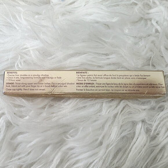 NIB Stila Stay All Day Smudgestick Waterproof Eye Liner, Stingray (Jet Black) - Picture 3 of 6